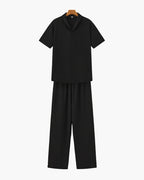 Cotton Polo & Pantalon Set