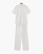 Cotton Polo & Pantalon Set