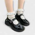 Pearl - Luxury Pearl Mary Jane Leather Shoes